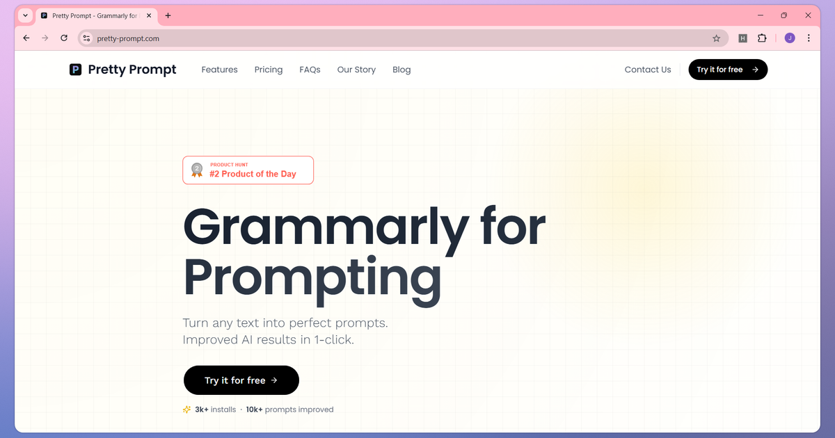 Pretty Prompt Trial: Unlock Powerful AI Creativity Today