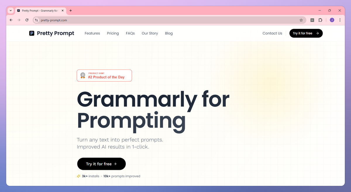 Pretty Prompt screenshot #1