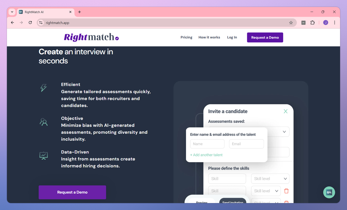 RightMatch AI screenshot #3
