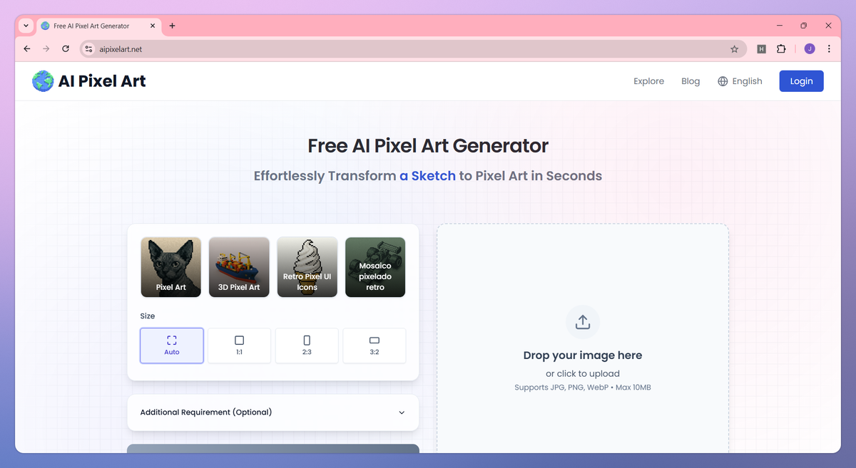 AI Pixel Art Generator screenshot #1