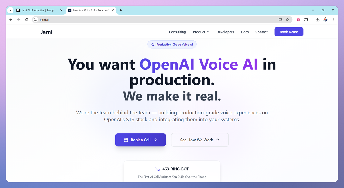 Jarni AI screenshot #1