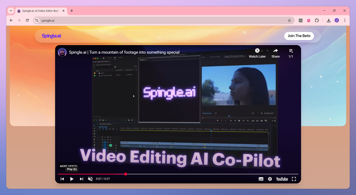 Spingle.ai screenshot #2