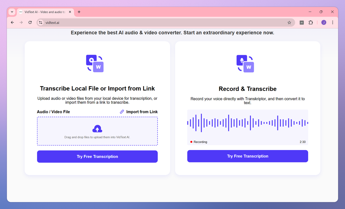 VidText AI screenshot #2
