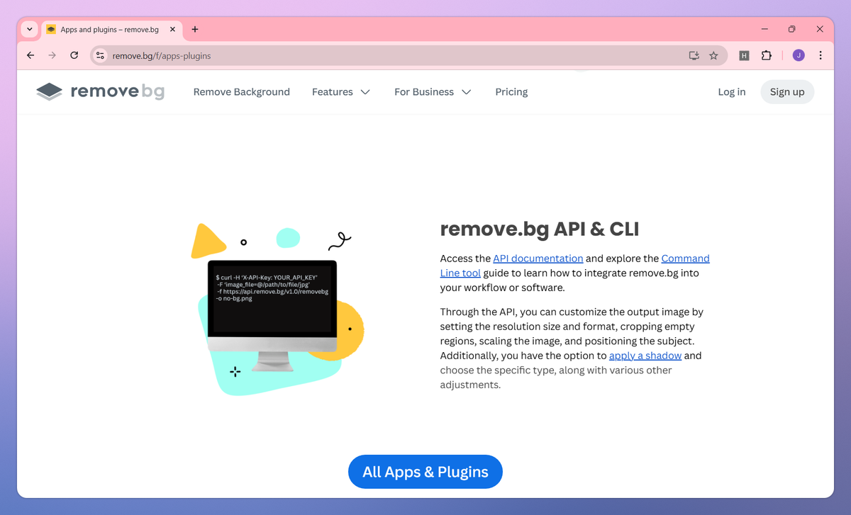 remove.bg screenshot #3