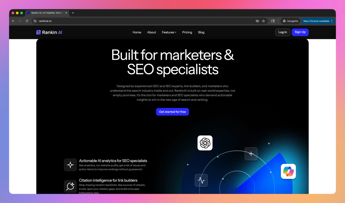 Rankin AI screenshot #2