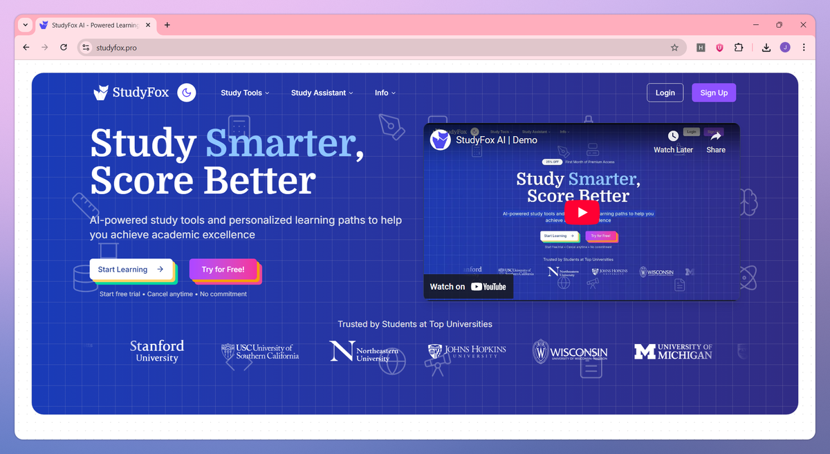 StudyFox AI screenshot #1