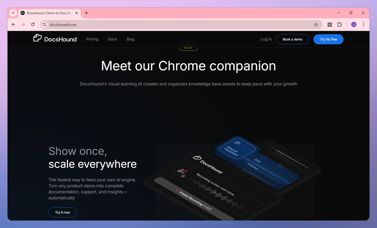 DocsHound screenshot #3