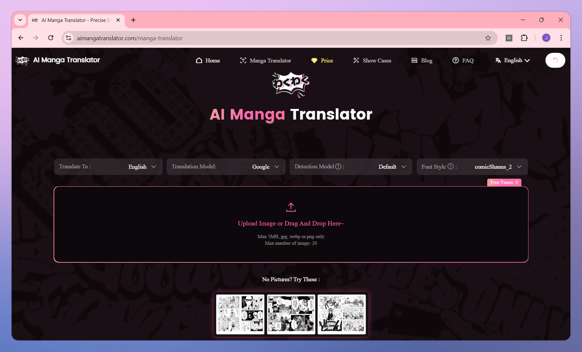 AI Manga Translator screenshot #2
