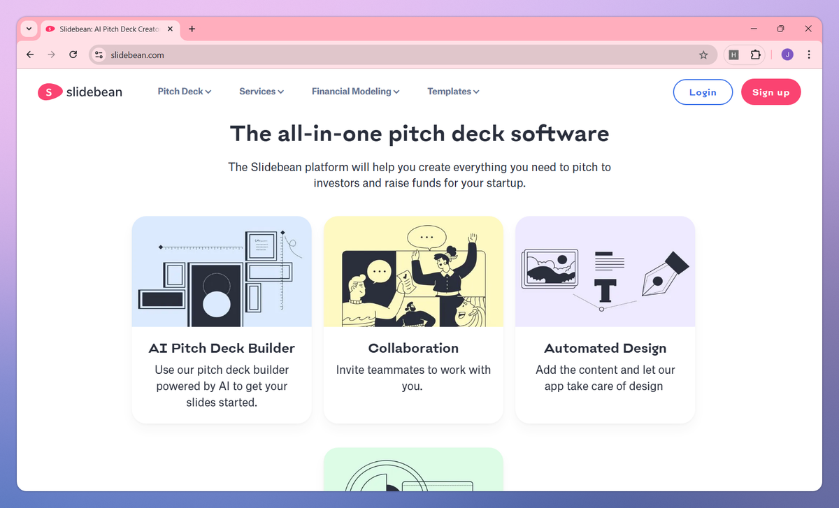 Slidebean screenshot #2