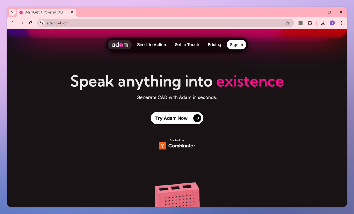 AdamCAD screenshot #1