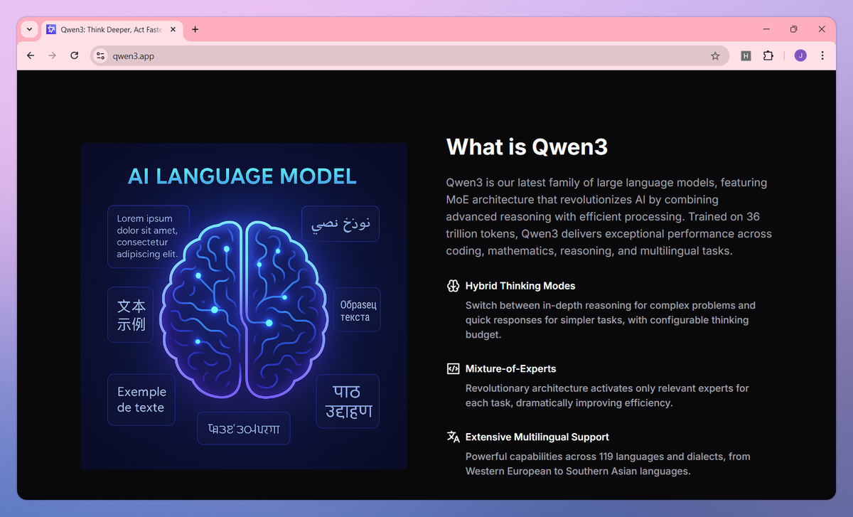 Qwen3 screenshot #3