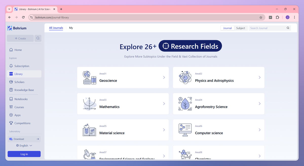 Bohrium screenshot #3
