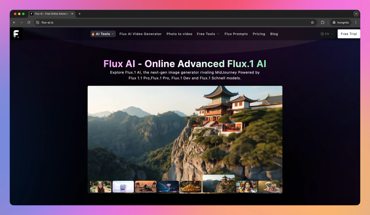 Flux AI screenshot #1