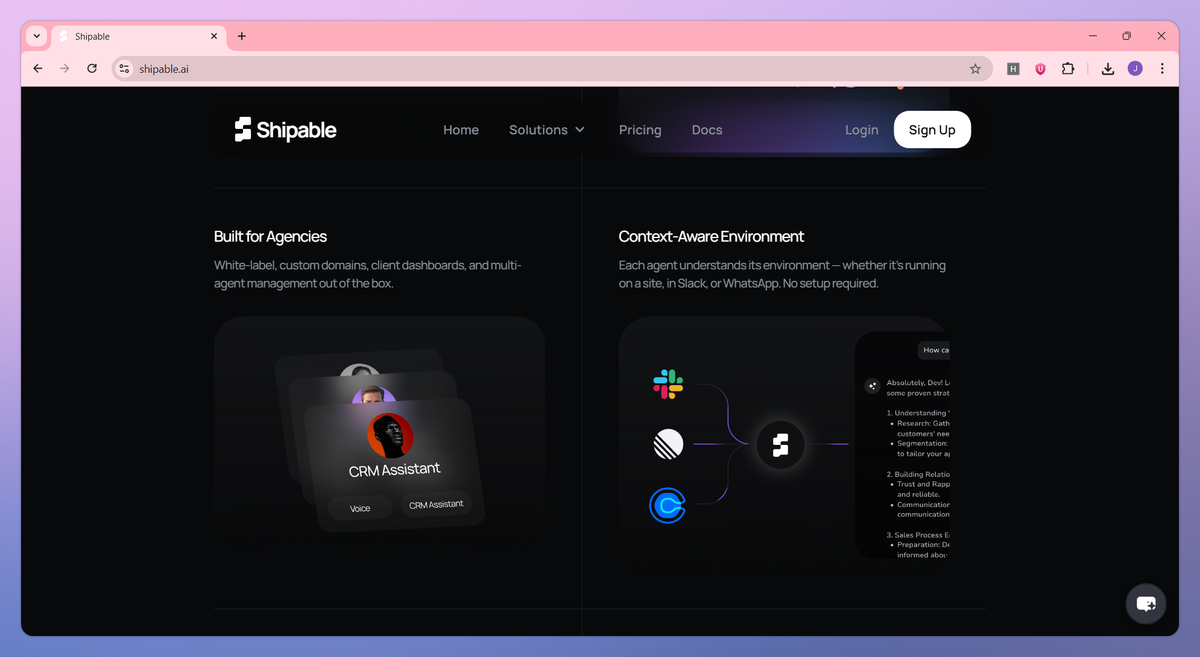 Shipable screenshot #3