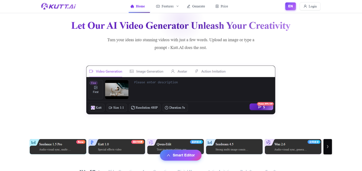 Kutt.AI screenshot #1