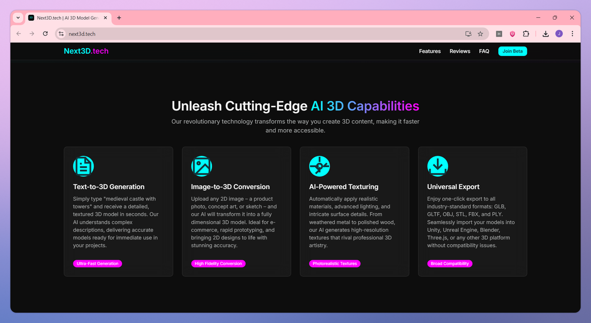 Next3D screenshot #3