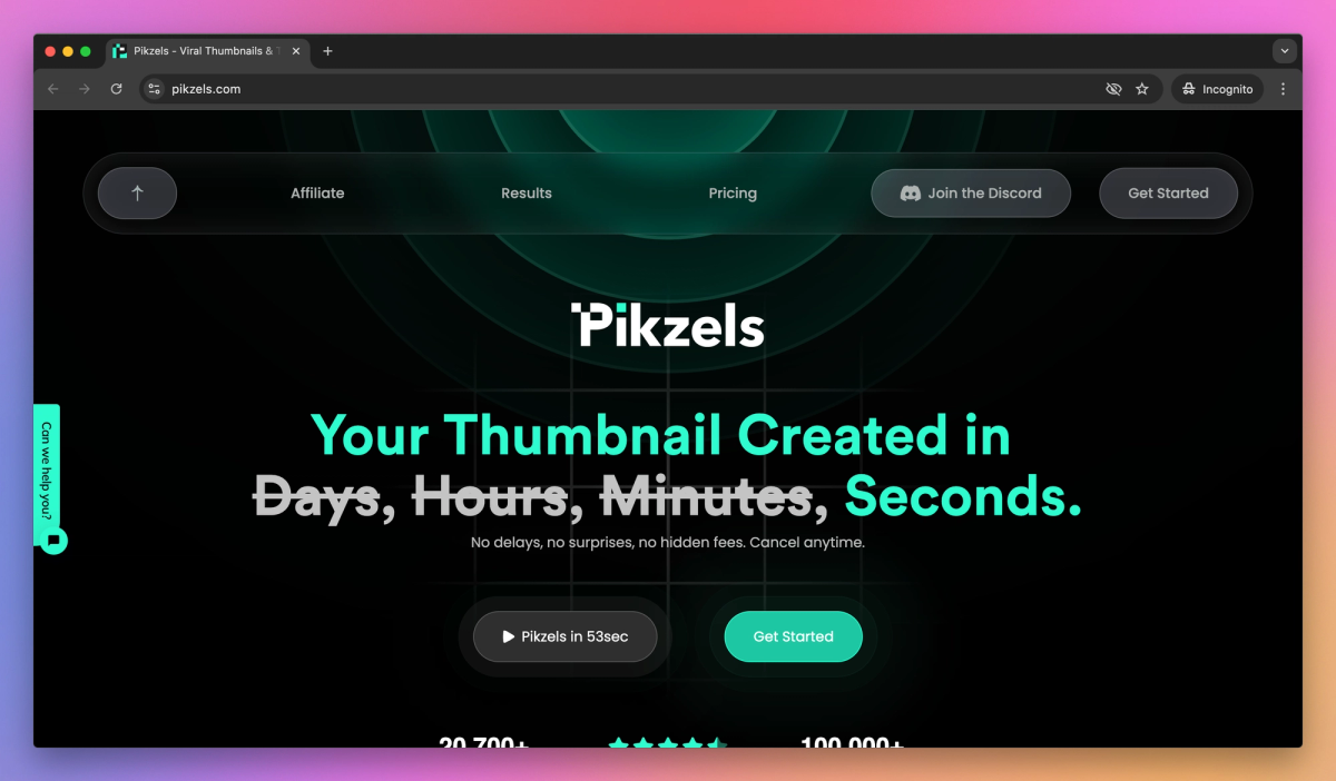 Pikzels screenshot #1