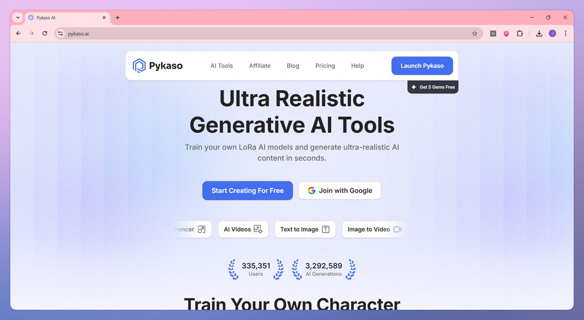 Pykaso AI screenshot #1