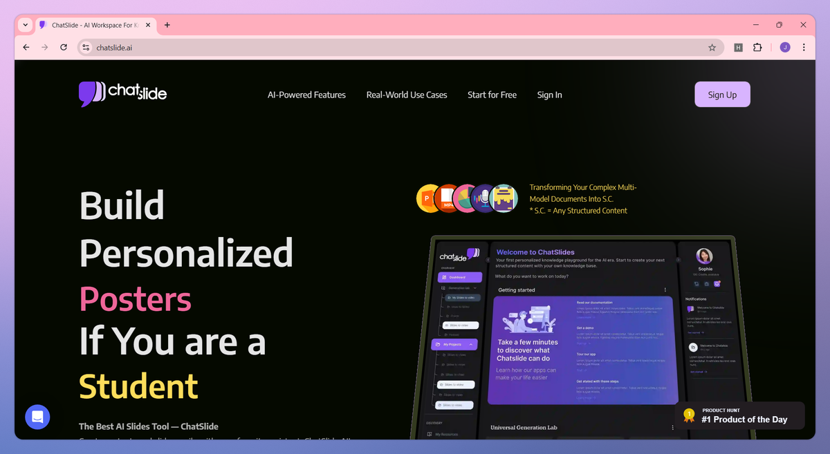 ChatSlide screenshot #1