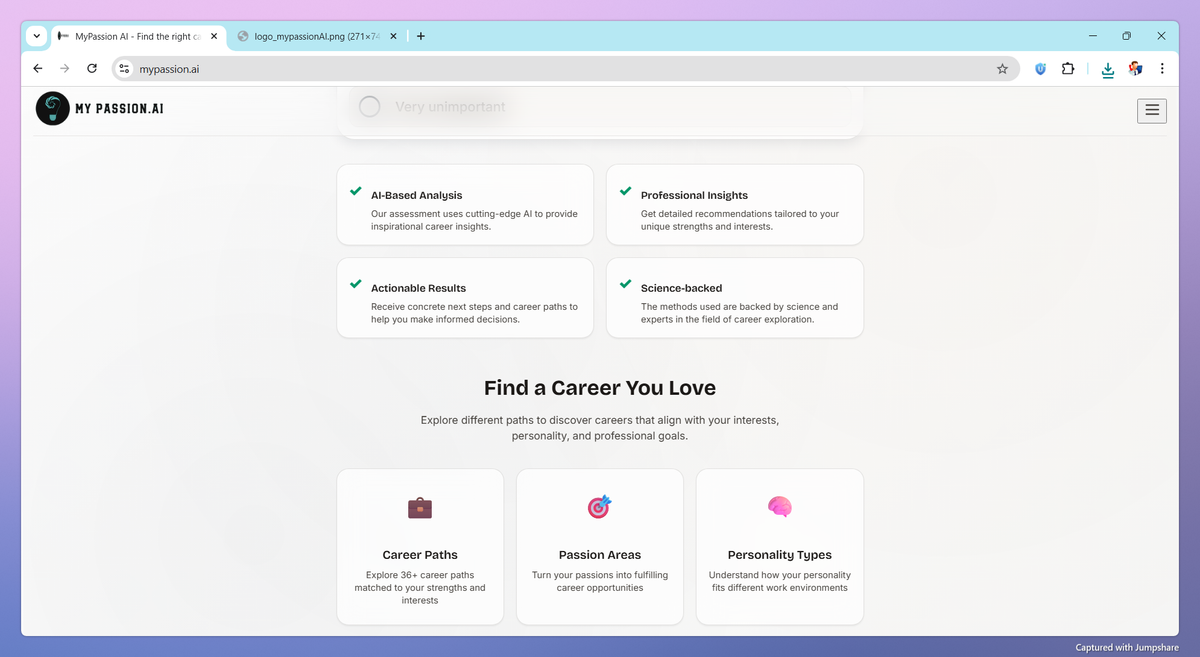 MyPassion AI screenshot #2