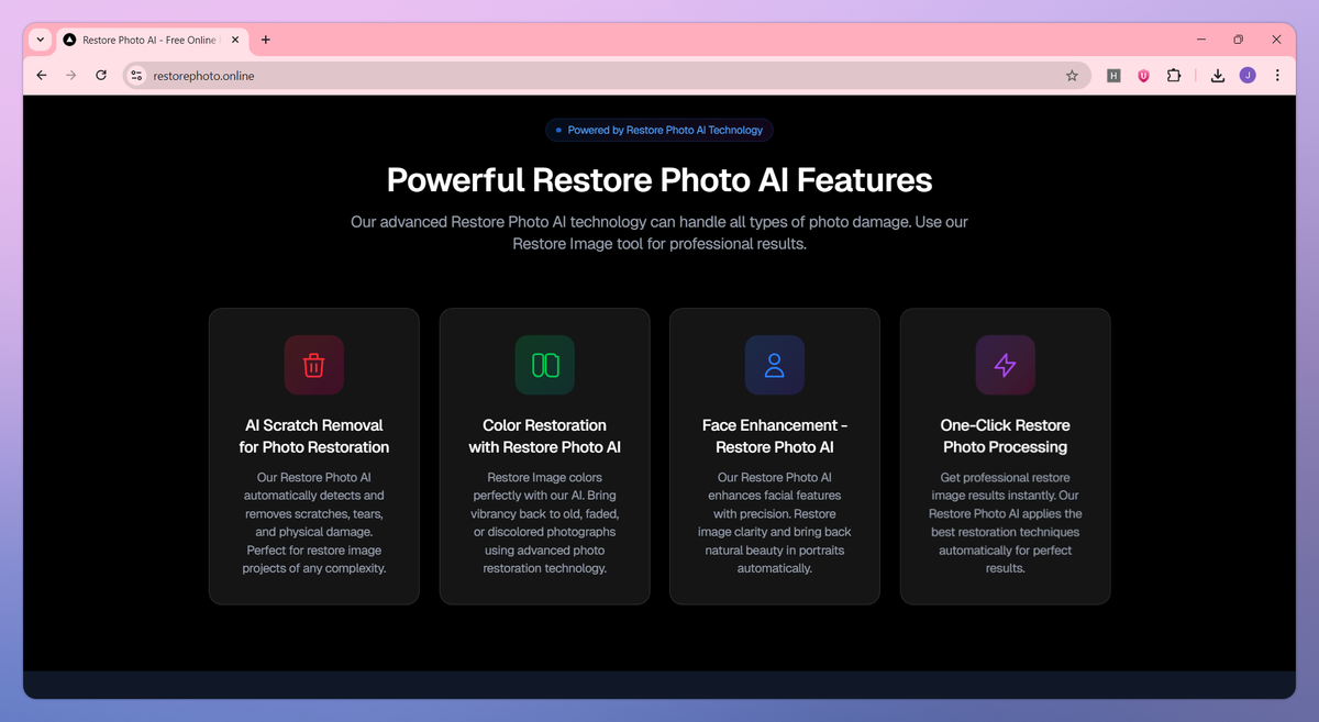 Restore Photo AI screenshot #3