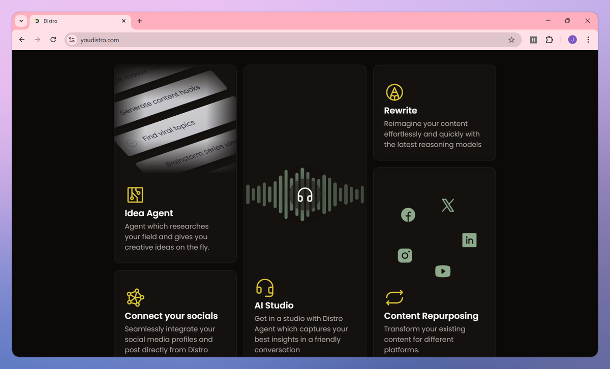 Distro screenshot #2