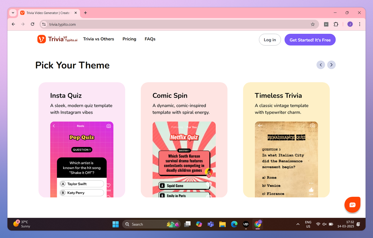 Trivia by Typito AI screenshot #2