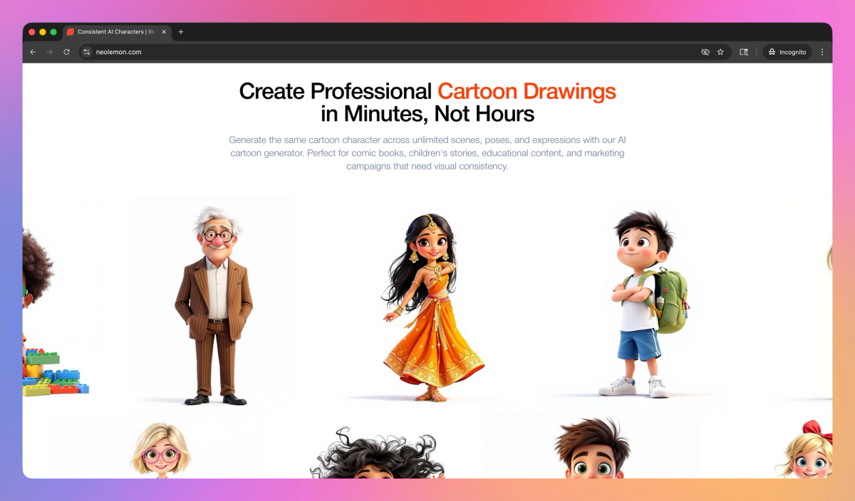 Consistent Character AI screenshot #2