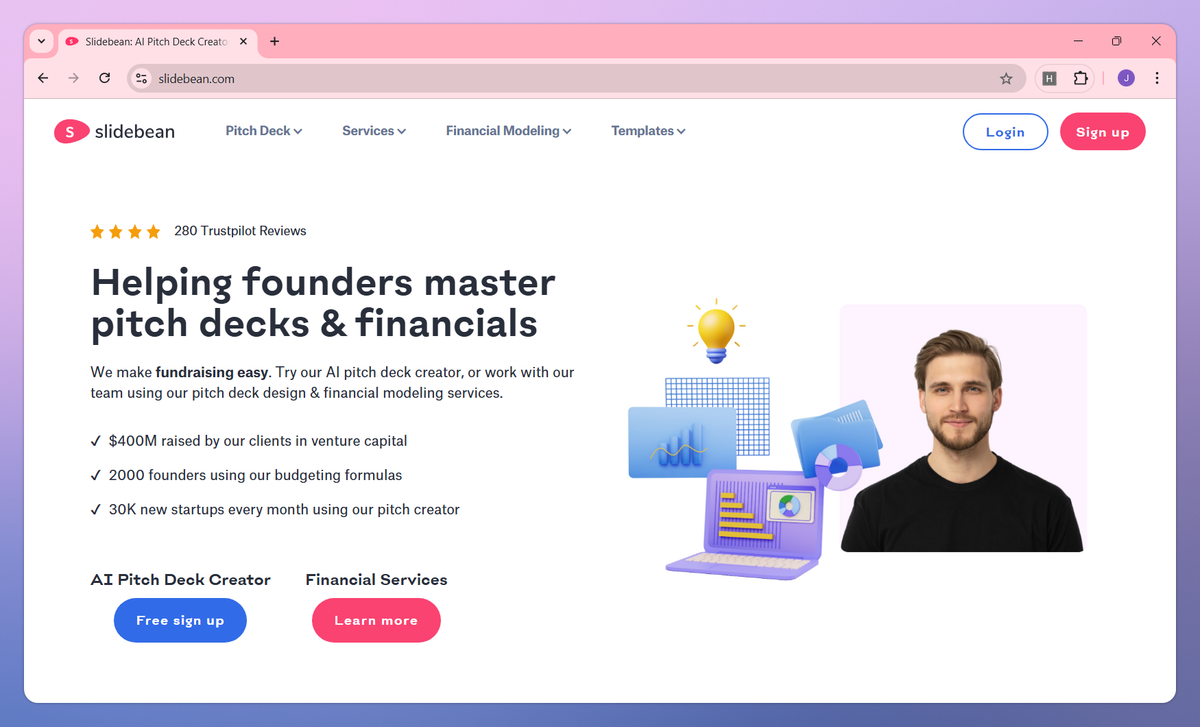 Slidebean screenshot #1