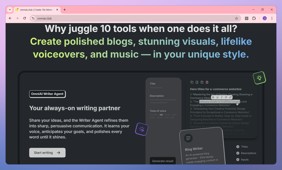 OmniAI screenshot #3