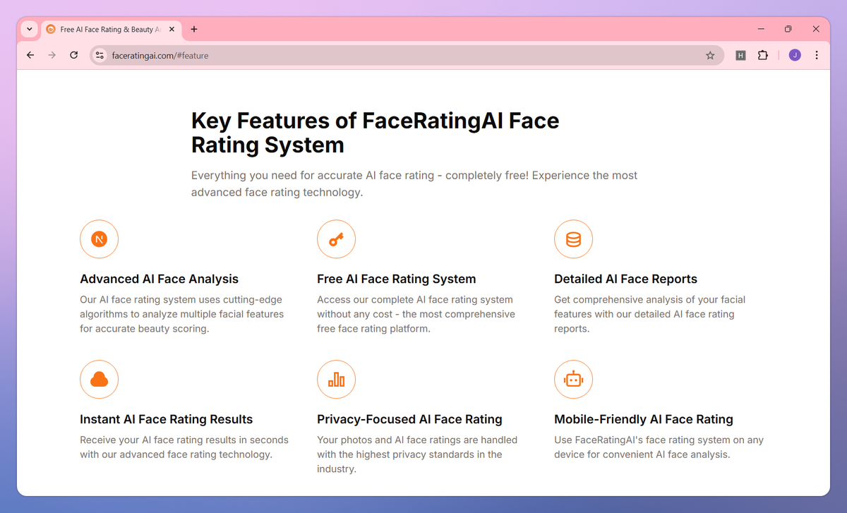 FaceRatingAI screenshot #2