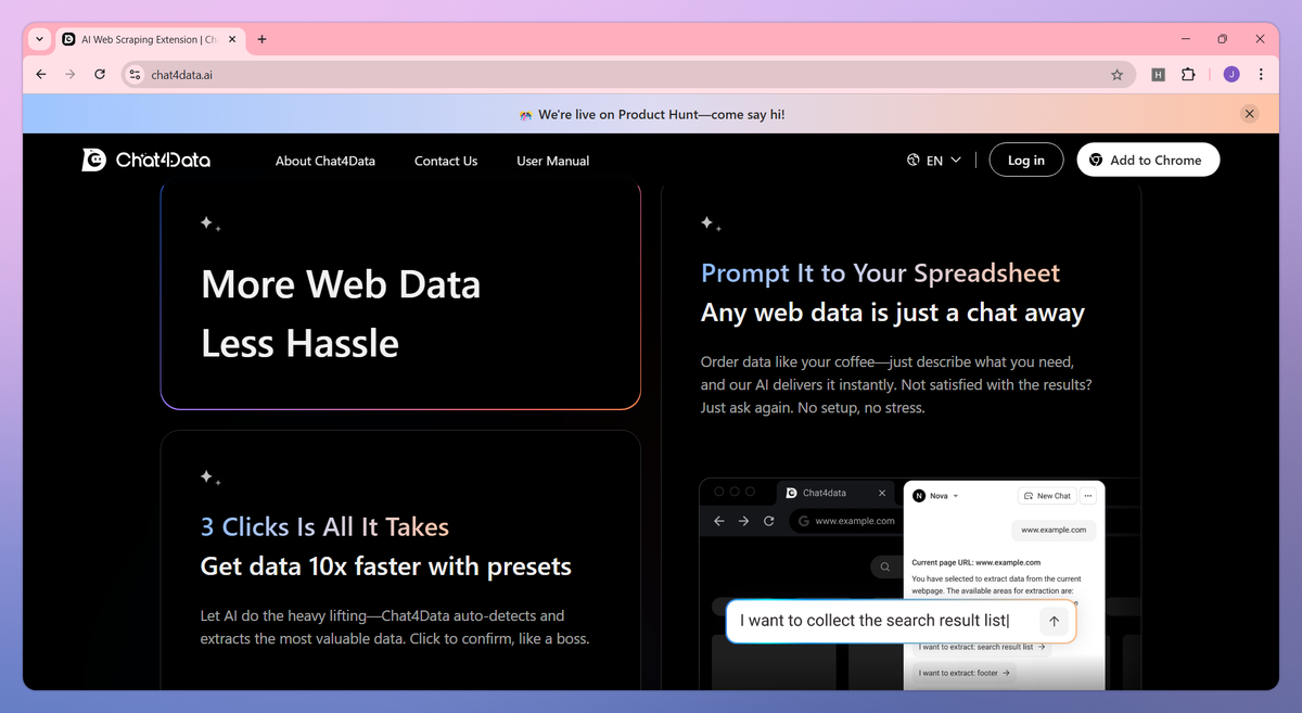 Chat4Data screenshot #2