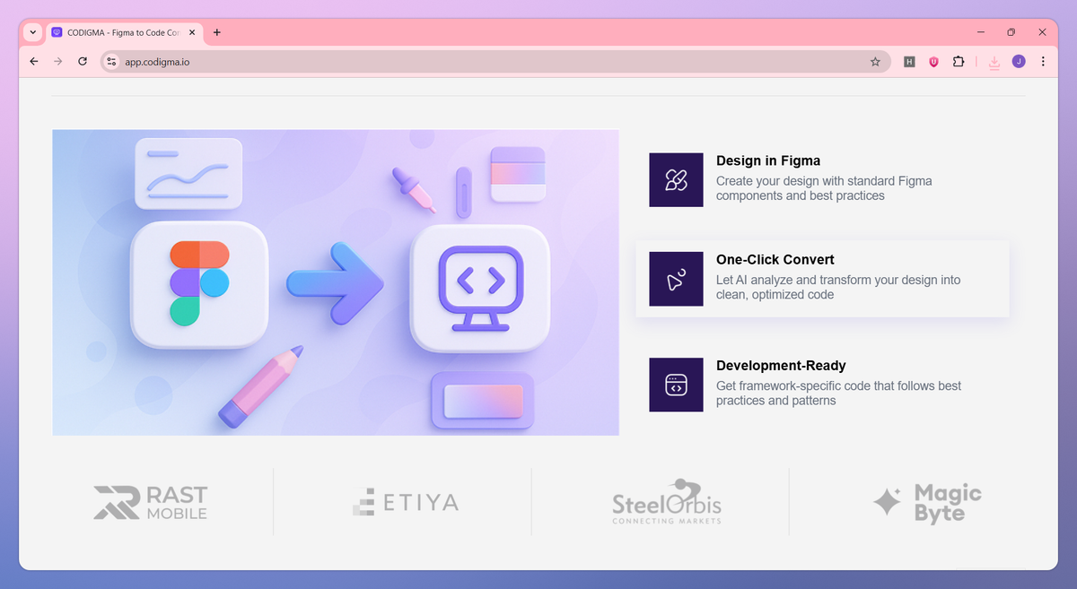 CODIGMA screenshot #2