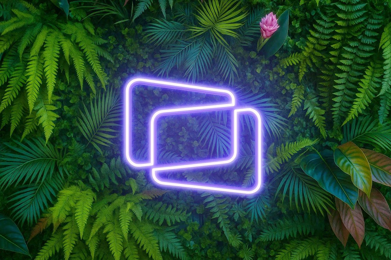 customised LED neon logo example