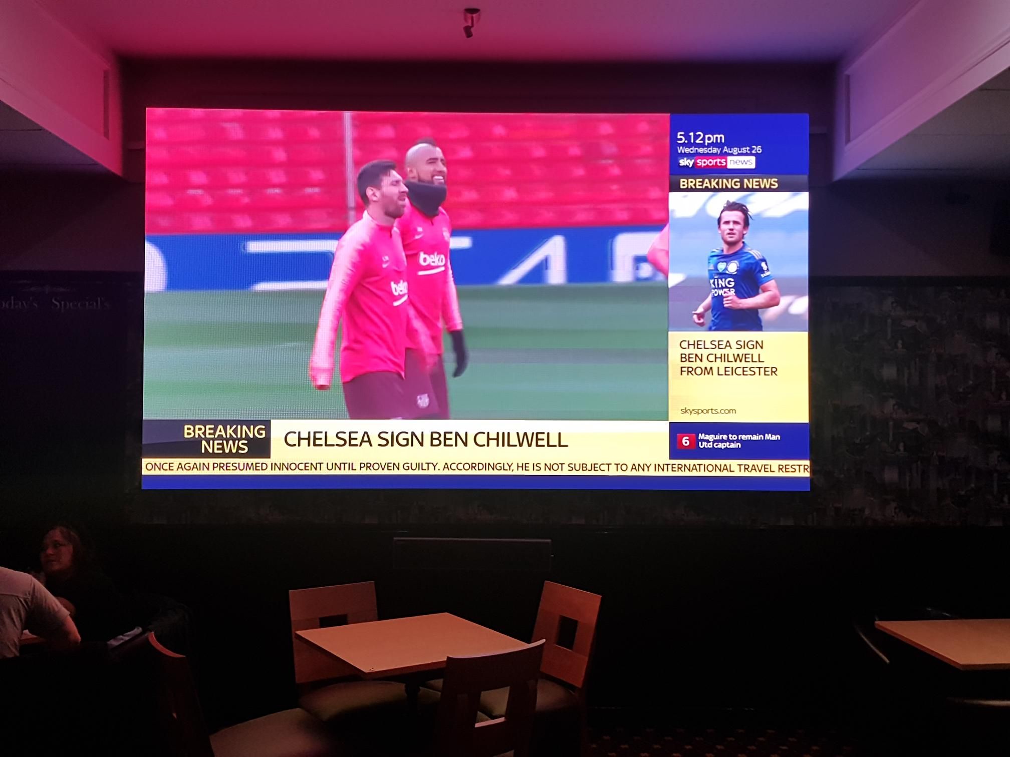 Indoor LED installation