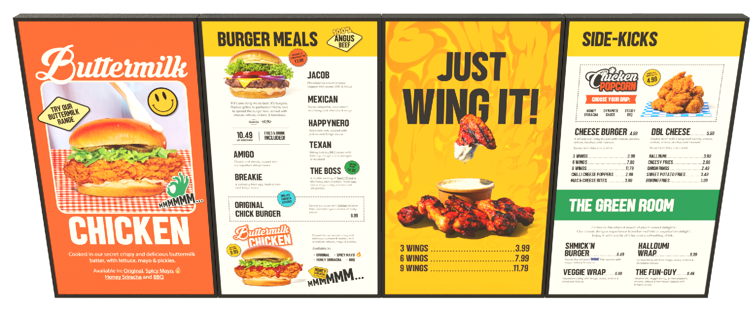 Digital Menu Boards