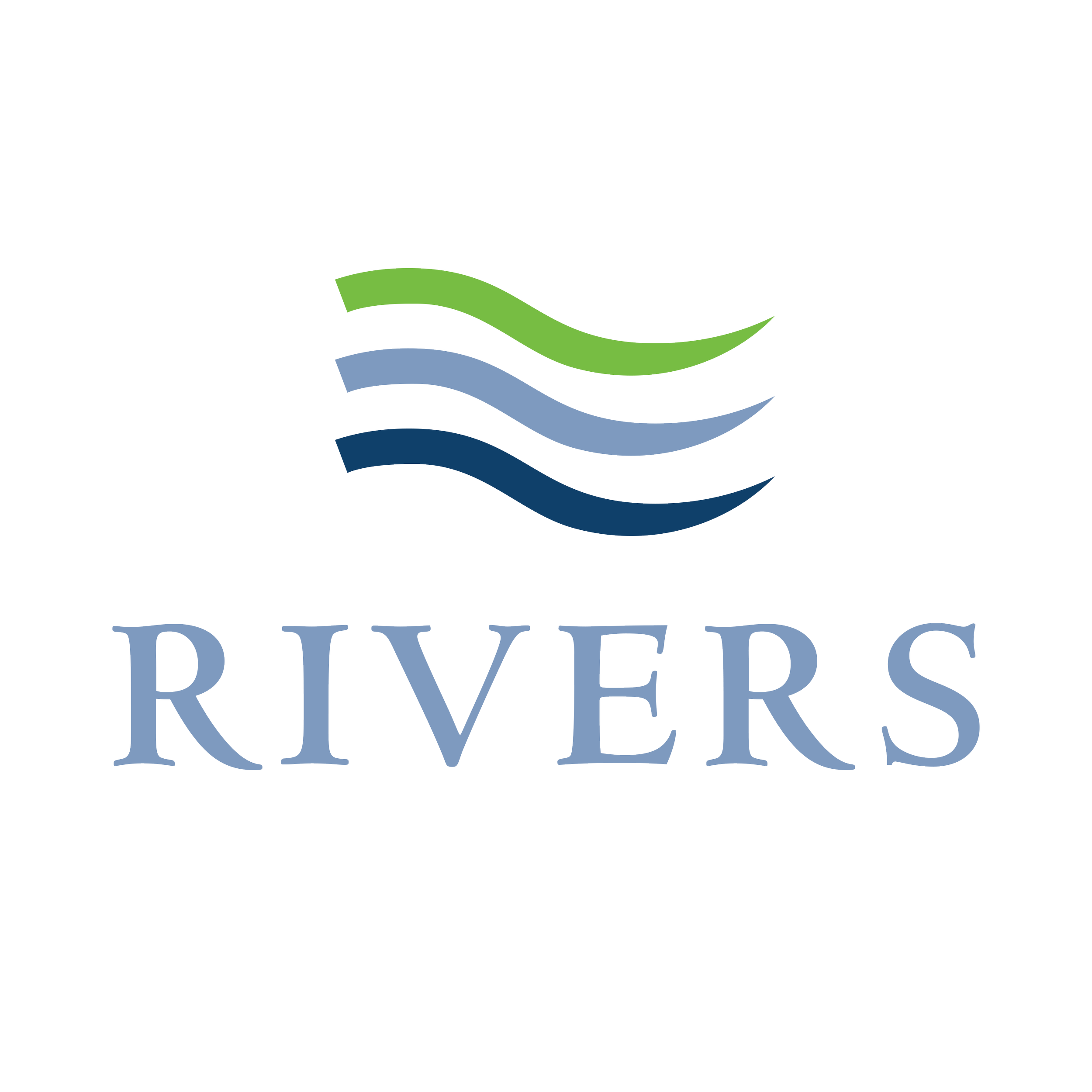 Evesham Leisure Centre Rivers Logo
