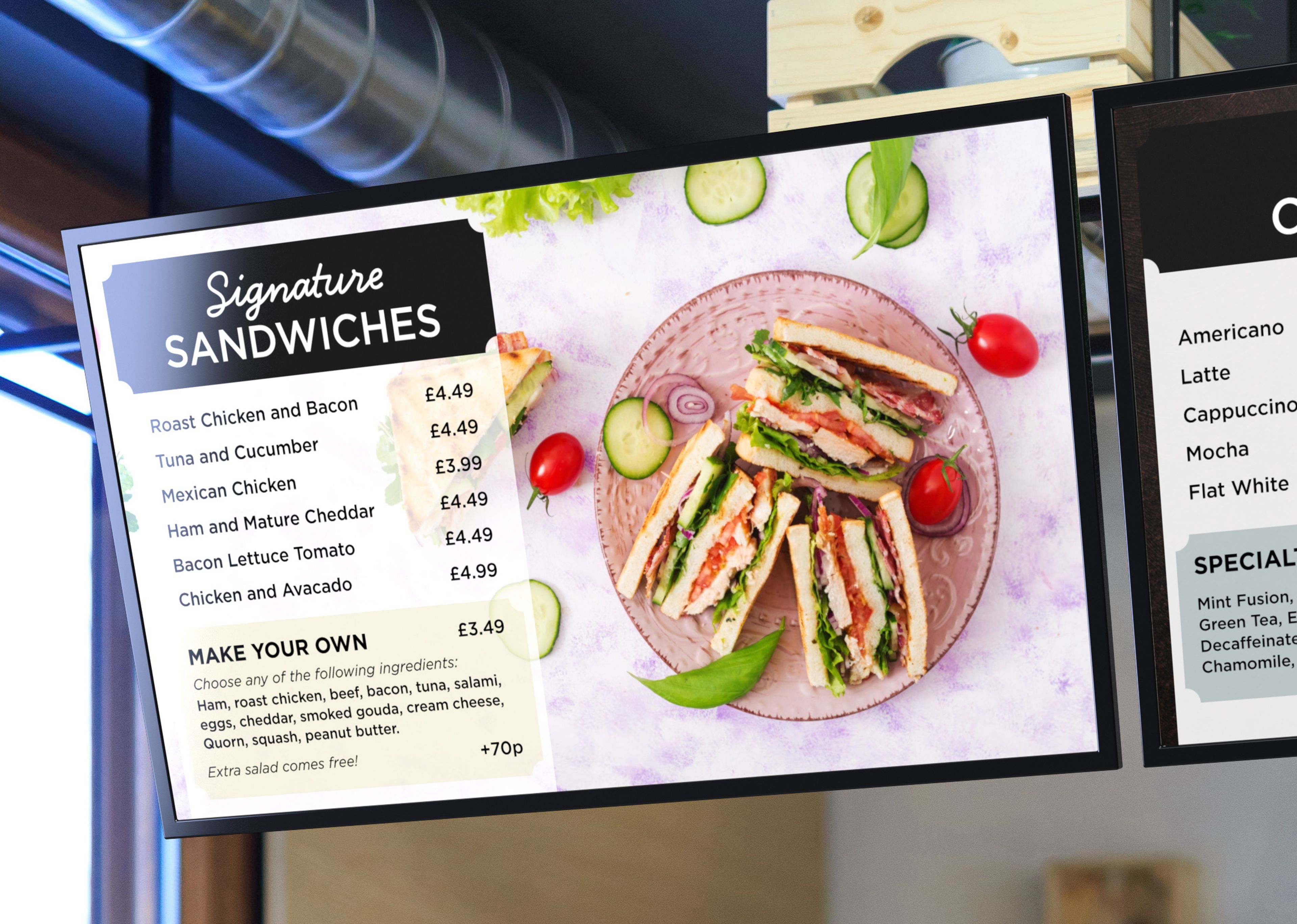 Digital Menu Boards