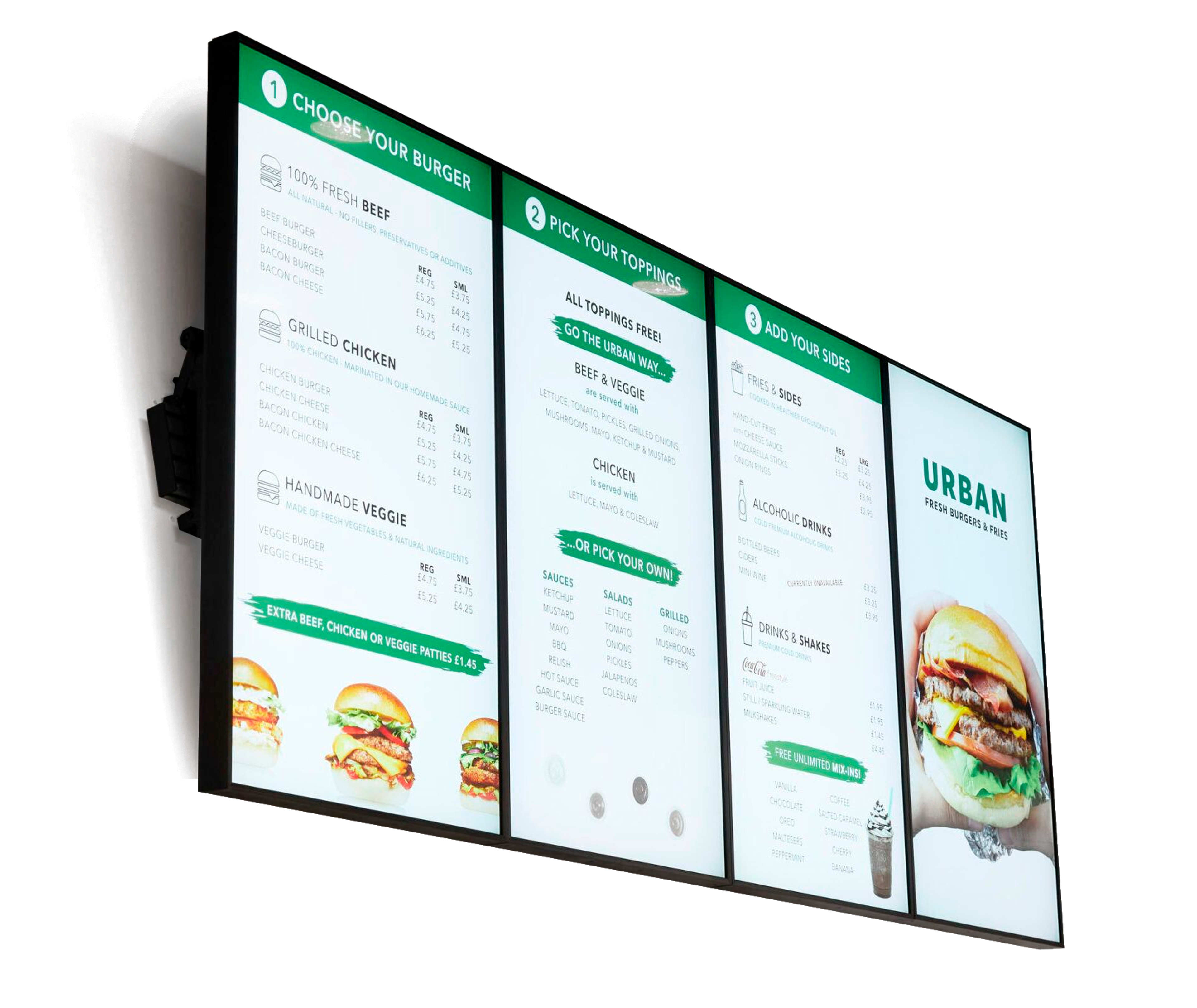 Digital Menu Boards