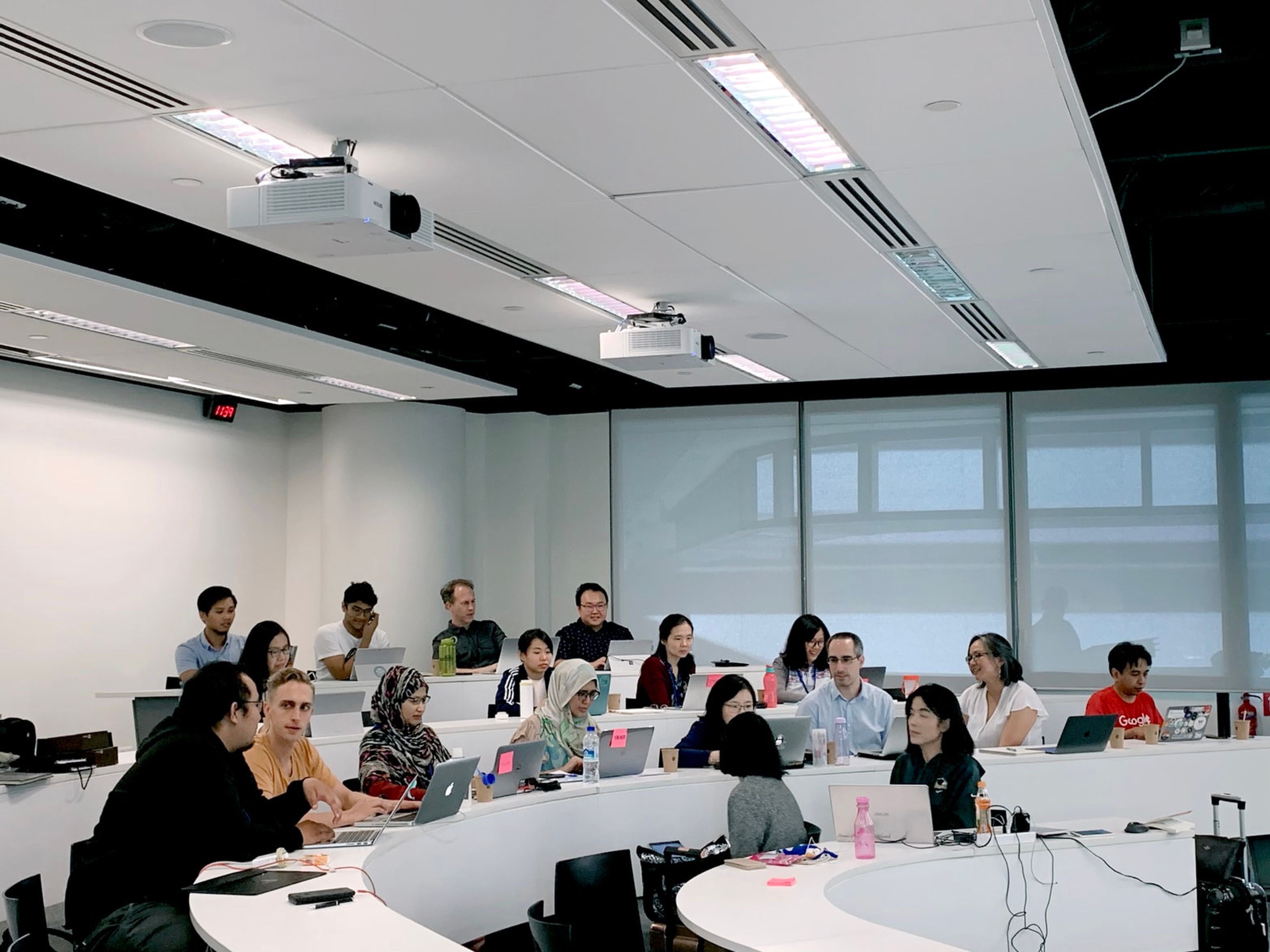 College classroom