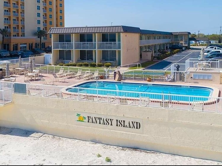 Fantasy Island Resort is located on Florida's east coast, in Daytona Beach Shores.