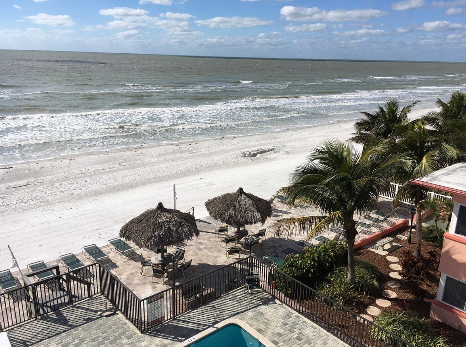 Coral Shores Resort is a beachfront property on Florida's Gulf Coast.