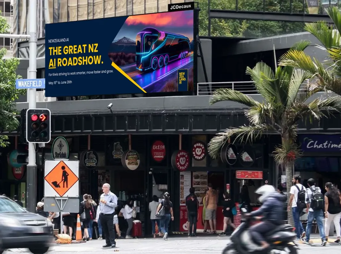 NewZealand.AI JCDecaux Queen st