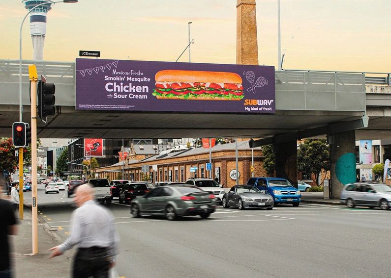 JCDecaux NZ - Victoria Flyover