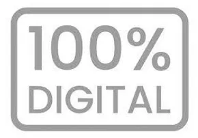 100% Digital