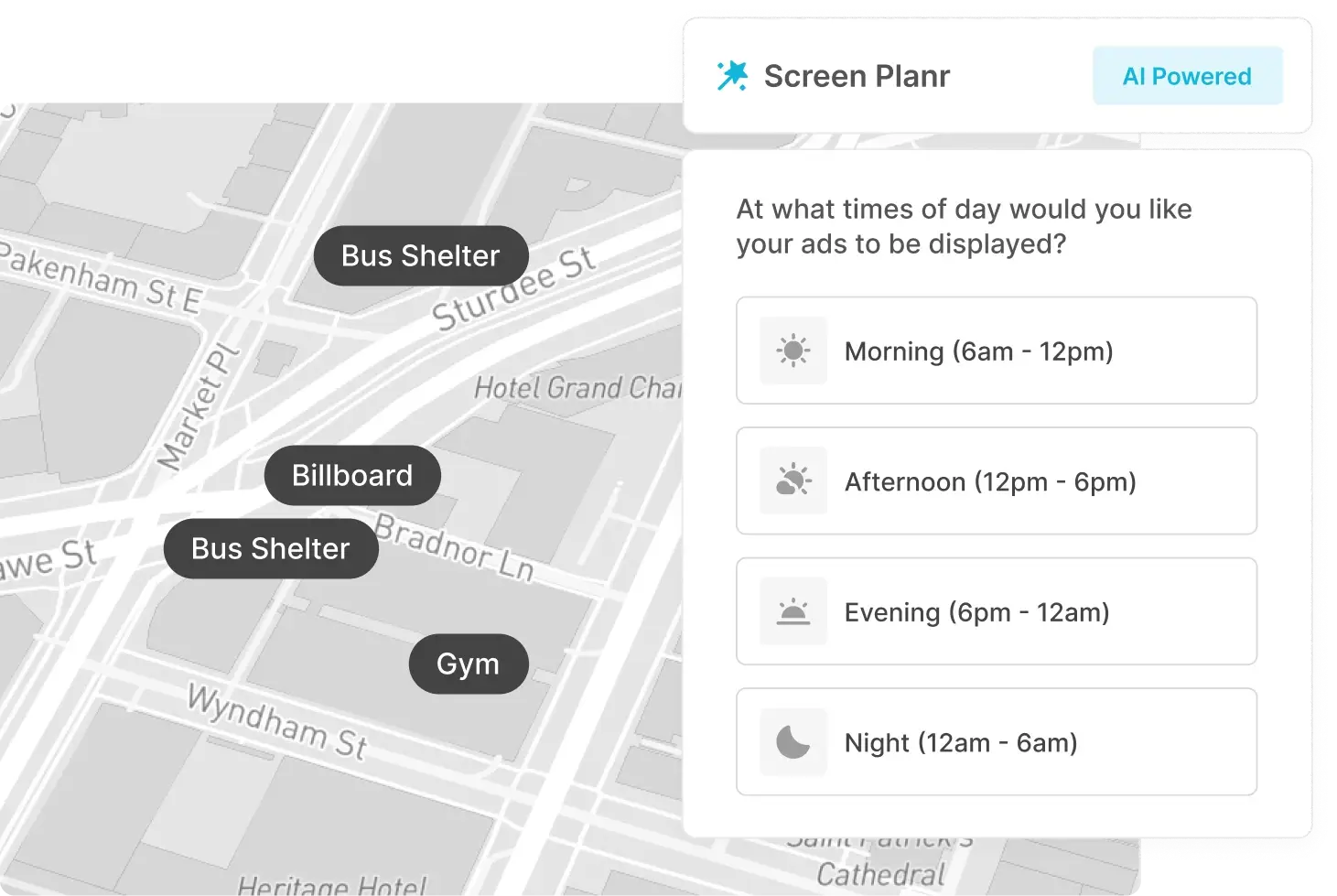 Screen Planner