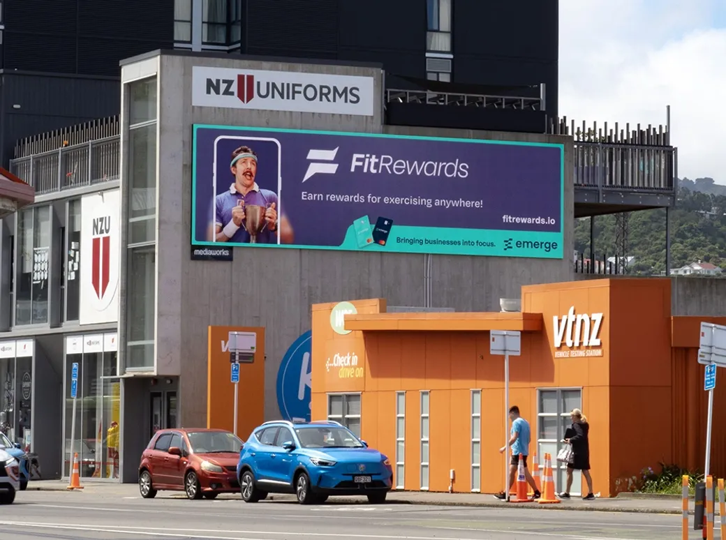 Emerge Pipitea billboard