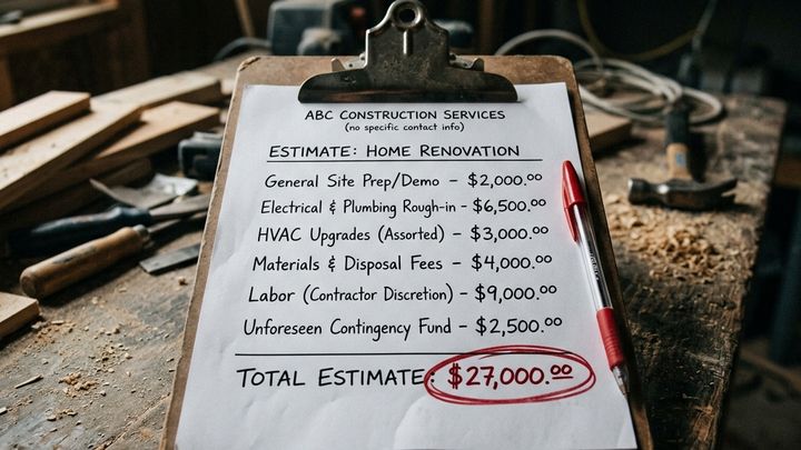 7 Red Flags in a Contractor Bid (And What to Look for Instead)