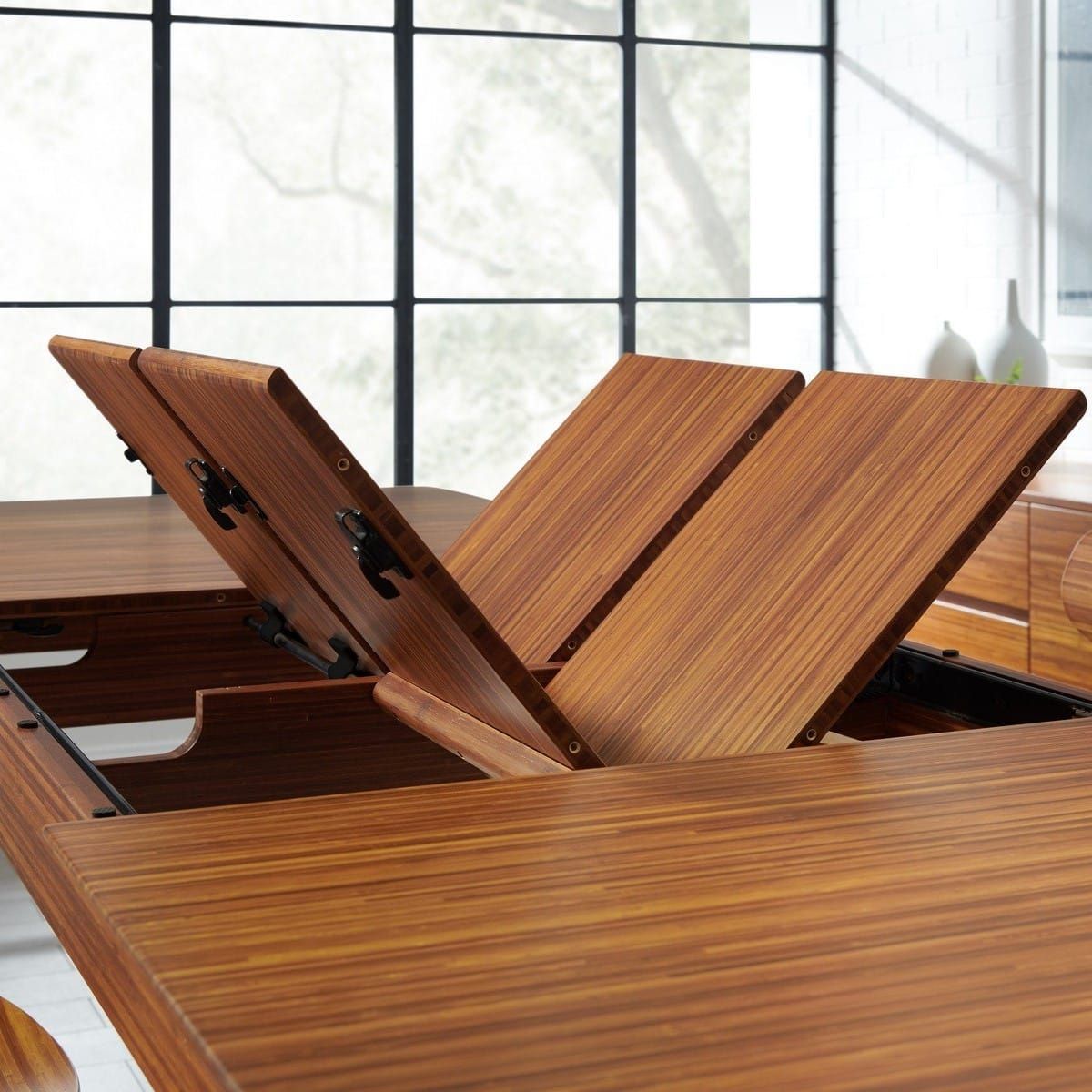 Mesa de comedor extensible Erikka — miniatura 5