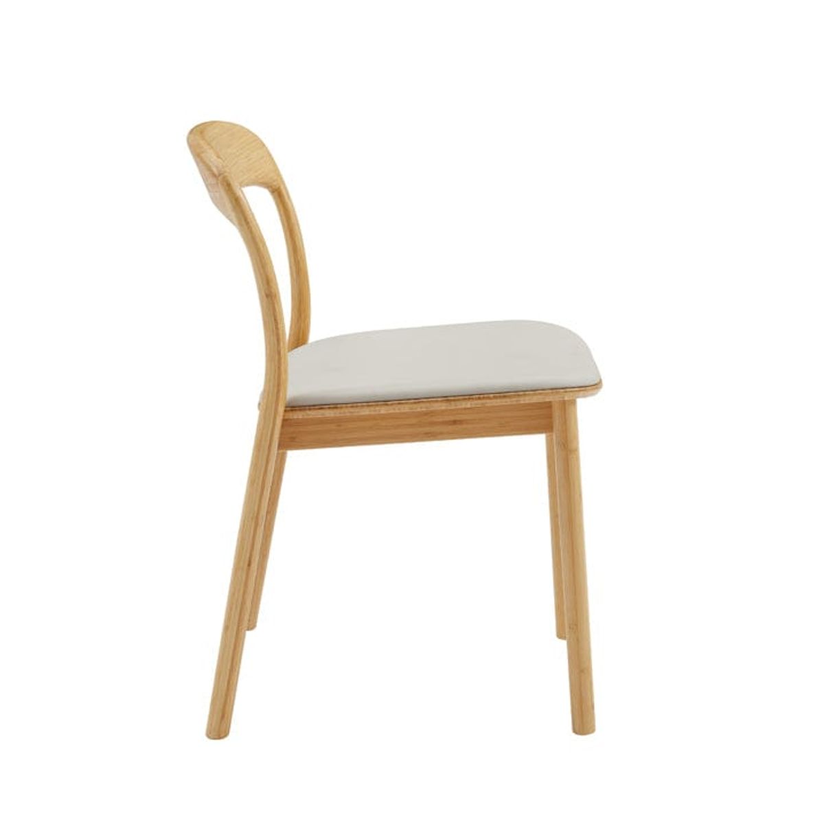 Silla Hanna asiento de cuero — miniatura 3